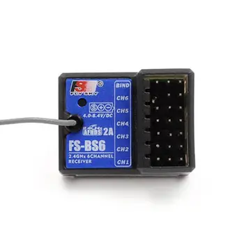 

Flysky FS-GT5 6CH AFHDS RC Transmitter with FS-BS6 Receiver for RC Car Boat 634F