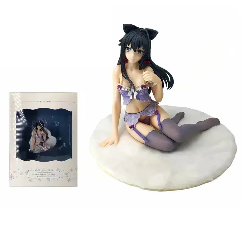 

My Teen Romantic Comedy SNAFU PVC Toy Pajamas Yukinoshita Yukino Anime Action Figure Toys Collection Figures Toys