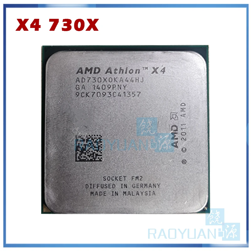 Четырехъядерный процессор AMD Athlon X4 730x4 730x2 8 ГГц AD730XOKA44HJ Socket FM2|socket fm2|amd athlon x4athlon x4 |