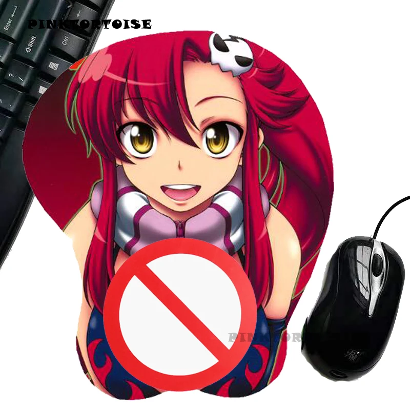 pinktortoise-anime-yoko-3d-mouse-pad-with-wrist-rest-silicone-gel-filled-mouse-mat-littner-yoko-mousepad-silicone-rug-playmat