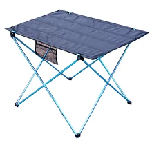 Складной стол Гриль Для Пикника стол раскладной стол для пикника Кемпинг уличный складной стол из алюминиевого сплава складной стол синий