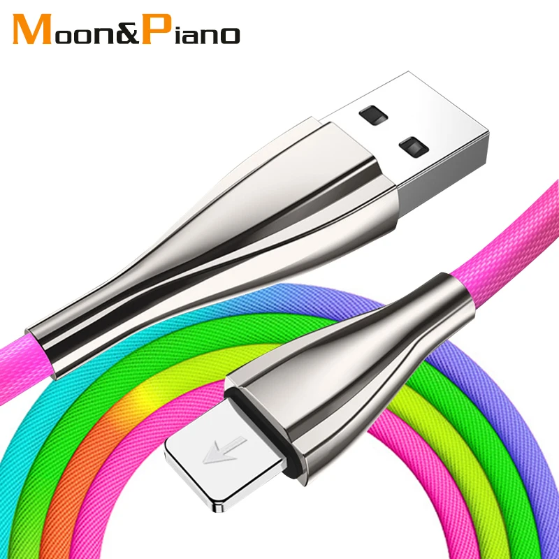 USB Type C Android кабель 5V2.4A Быстрая зарядка шнур цинковый сплав зарядное устройство