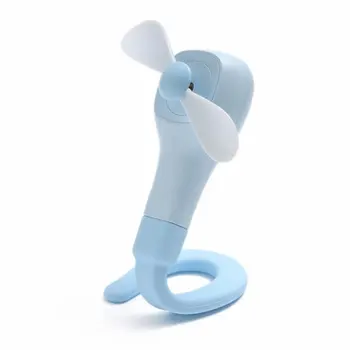 

Portable Mini Handle foldable Fan USB Rechargeable Outdoor Multipurpose Fan Telescopic handle desktop fan USB folding fan