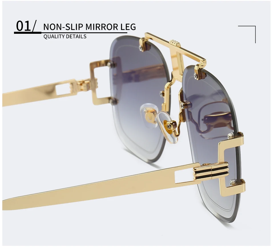 2019 роскошные женские Винтажные Солнцезащитные большие брендовые дизайнерские FC metel солнцезащитные очки для мужчин и женщин