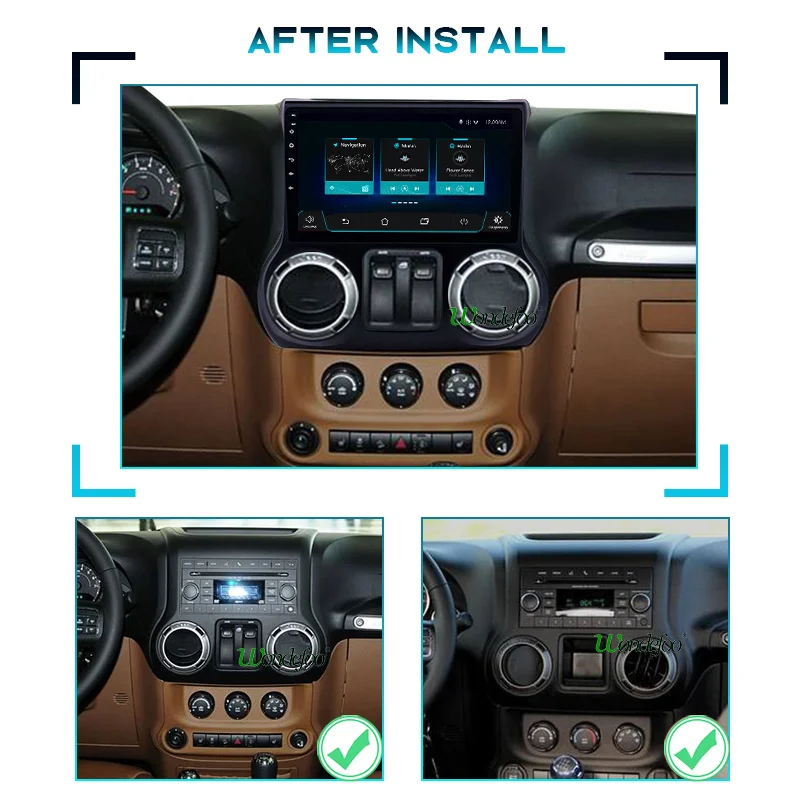 Car Radio Px6 For Jeep Wrangler 