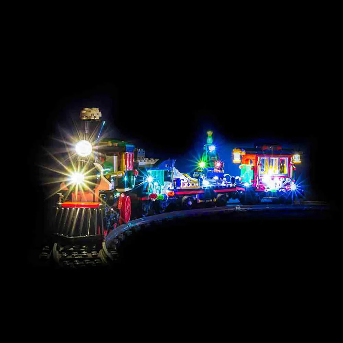 

Battery Powered LED Light Building Block Accessory Kit for Winter Exclusive Train 10254 For Christmas Gift(LED Only, No Kit)