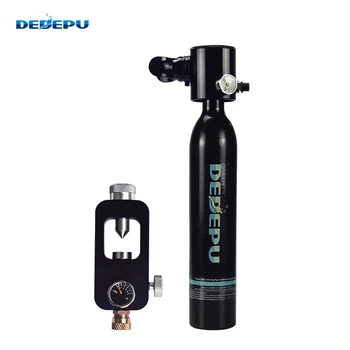 

DEDEPU Diving Equipment Set 0.5L Mini Scuba Cylinder Scuba Oxygen Reserve Air Tank Pump Aluminum Box Snorkeling-2