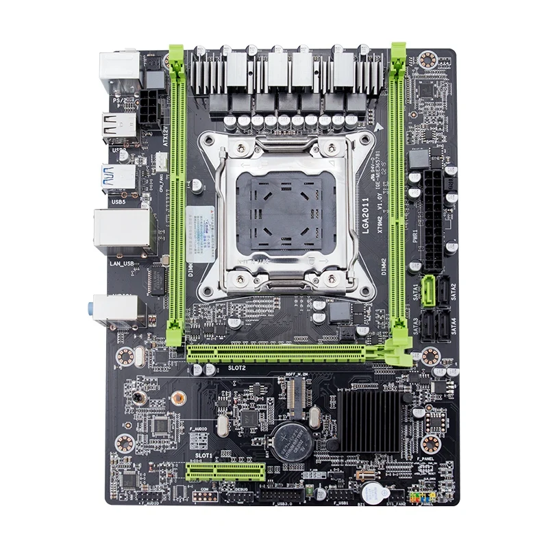 X79 M2 3,0 LGA2011 материнская плата Поддержка NVME M.2 SSD SATA3.0 SATA2.0 USB3.0 с E5 2680 Процессор 2x8G 1600 ECC память