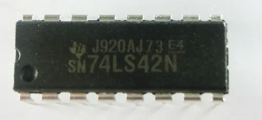 10 шт./лот новые имеющиеся SN74LS42N 74LS42 DIP-16 74LS42, десятичная система декодер