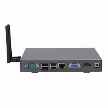 

Fanless Mini PC,Desktop Computer,Intel Celeron N2840,Black,Windows 10/Ubuntu,[HUNSN BH08GL],(COM/VGA/HD/LAN/6USB2.0/2USB3.0)