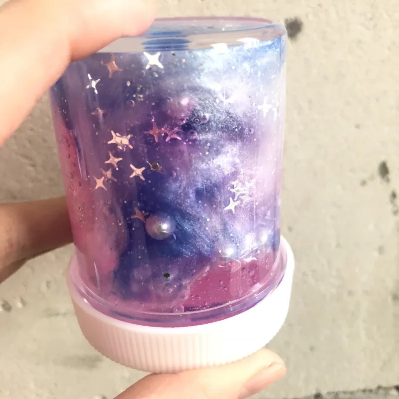 

110ml Colorful Fluffy Space Slime Dream Star Polymer Clay Super Light Soft Cotton Charms for Slime Kit Antistress Toys