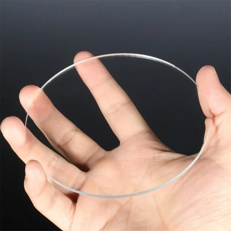 5 шт Толщина 3 мм круглый пластиковый лист из плексигласа акриловая доска органическое стекло полиметилметакрилат