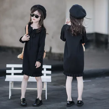 

6 To 16 Years Girls Sweater Dress New 2019 Autumn Winter Children Knitted Dress Girls Dresses Baby Princess Dress for Kids,#5364