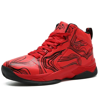 

2019 New Basketball Shoes for Kids Unisex Child Outdoor Sneakers Sports Shoe for Teenager Boys Girls Students Sneaker