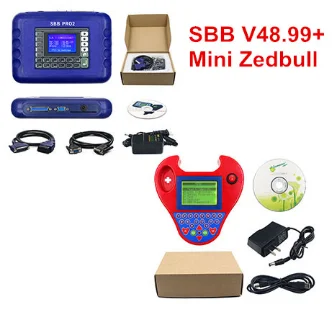 SBB 48.99 And Zedbul SBB Pro2 V48.99 программатор ключей SBB V48.88 нет жетонов SBB PRO 2 48,99 Автомобильный ключ производители авто ключ транспондер сканер без жетонов ограничений - Цвет: SBB 48.99 And Zedbul