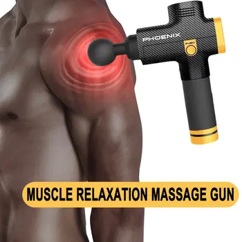 

Tissue Massage Gun Muscle Massager Muscle Pain Management after Training Exercising Body Relaxation Slimming Shaping Pain Relief