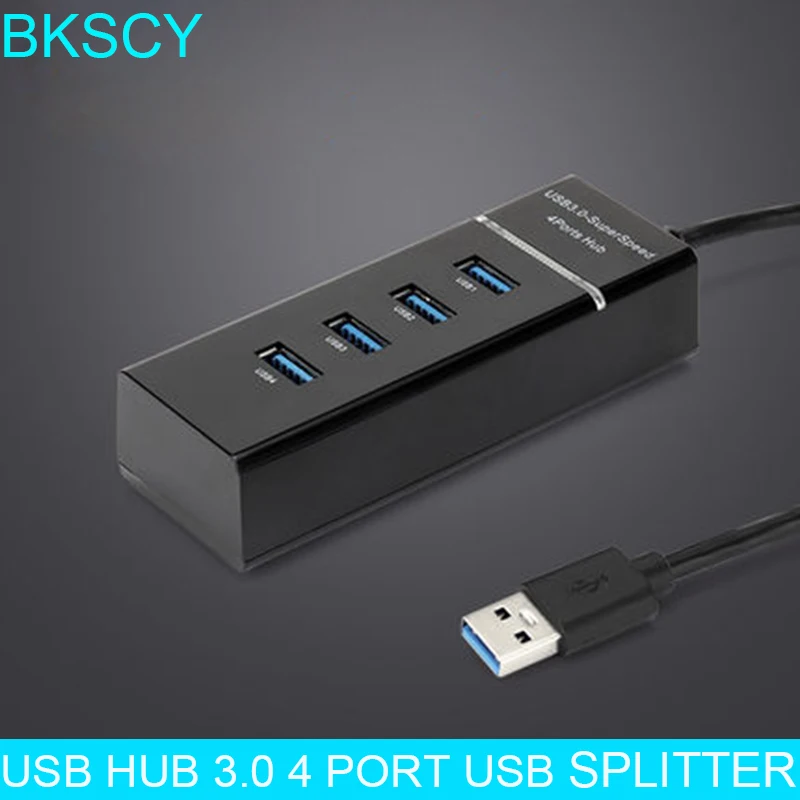 Usb хаб BKSCY 3 0 мульти USB концентратор Высокоскоростной разветвитель 4 портовый порт