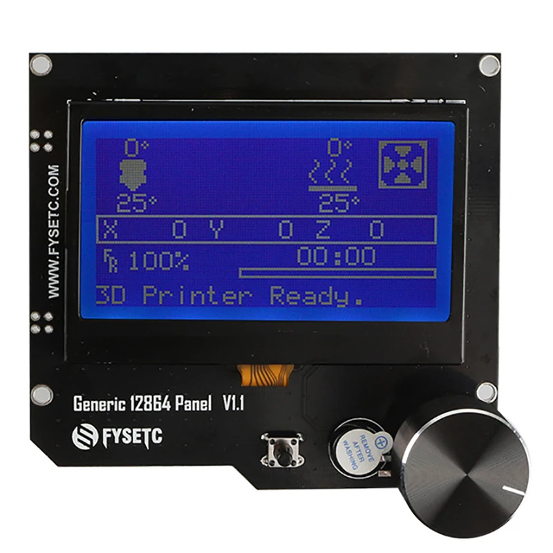 Материнская плата для 3d принтера Mks Sgen L+ Generic 12864 панель Rgb V1.1 ЖК-дисплей совместимый с Ramps Marlin