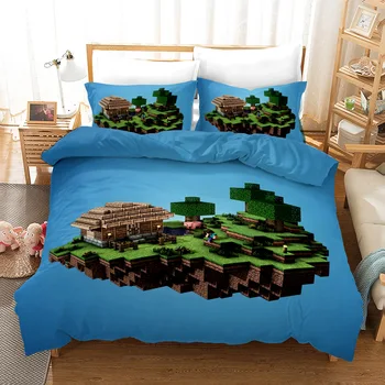 

3D Classic Game Heroes Print Bedding Set Duvet Covers Pillowcases One Piece Comforter Bedding Sets Bedclothes Bed Linen 02