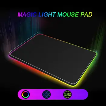 

New Mouse Pad RGB Keyboard Mouse Pad Extended Gaming Mouse Pad Gamer Mouse Mat Non-Slip Rubber Pad