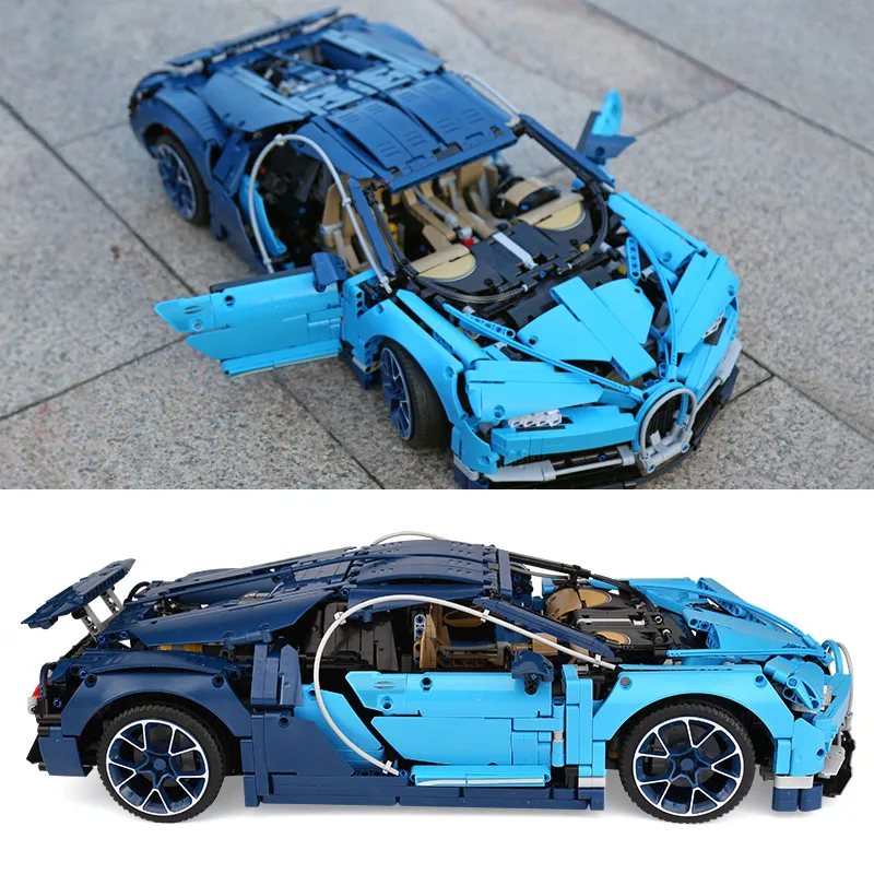 

3599PCS Bugatti Chiron Racing Car Building Blocks Bricks Compatible Legoinglys Technicing 42083 Toys for Children Gifts