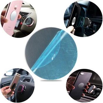 

Magnet Phone Holder With Iron Sheet Stick Tablet And Car Air Vent Metal Plate Stand For IPhone Samsung Huawei Xiaomi All Phone