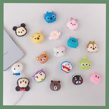 

Cartoon Protector Cable Cord Saver Cover Coque For iPhone 11 Pro 8 7 XS Max XR USB Cable Chompers Holder Charger Wire Organizer
