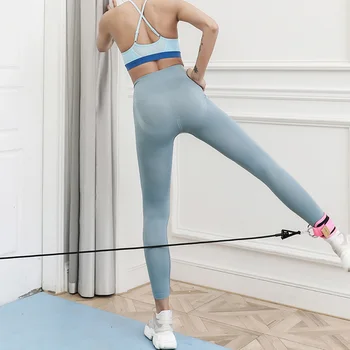 

Door Elasticity Stretching Retaining Straps Legs Stretcher Gym Strap Home Trainer Yoga Elastic Belt Exercise Rubber Workout