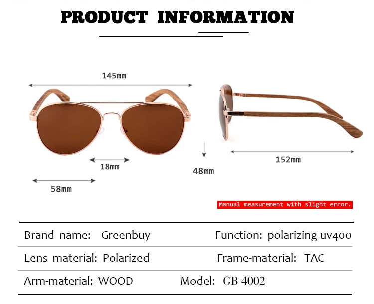 Модные ретро очки для вождения, авиационные, деревянные, металлические, для женщин, мужчин, поляризационные, брендовые, дизайнерские, зеркальные, оригинальные солнцезащитные очки для мужчин, uv400