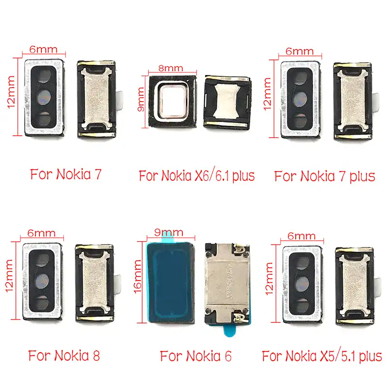 nokia 6 ear speaker