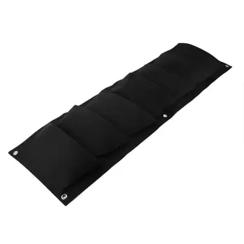 

Green Vertical Garden Planter Wall-mounted Planting Flower Grow Bag 7 Pocket ZT