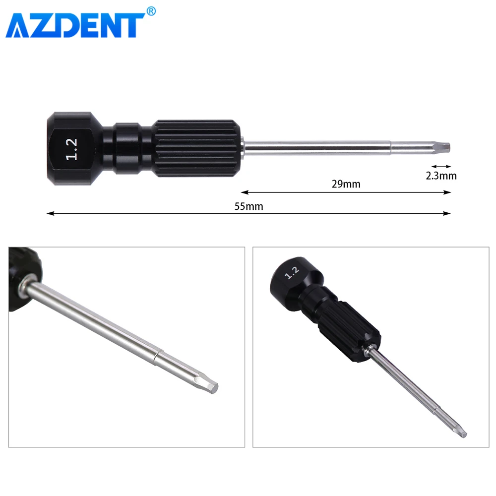 Azdent 1pc Dental Implant Screw Driver Abutment Dentistry Tools Kit Lab