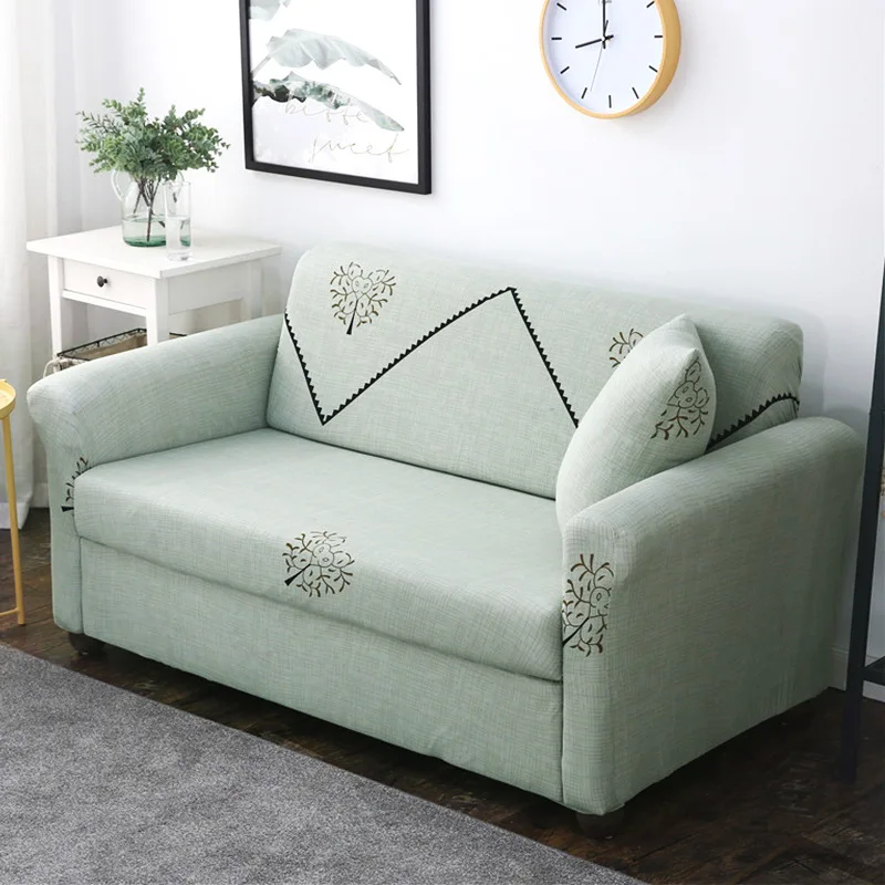 Цветочный софа с рисунком чехол для диван в гостиной чехол для дивана Loveseat Эластичный гибкий чехол для дивана мебель протектор