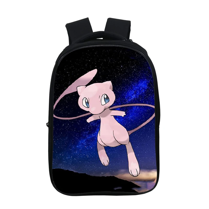 Рюкзак Пикачу Для мужчин 3D принт Покемон рюкзак Sac A Dos Kawaii Тетрадь, школьные рюкзаки для девочек-подростков, plecak рюкзак