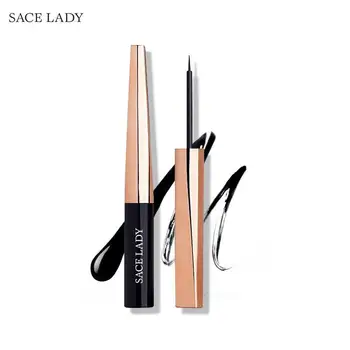 

Hot Liquid Eyeliner Pencil Waterproof Black eye liner Quick Tool Eye Dry Cosmetic Makeup maquiagem P6R7
