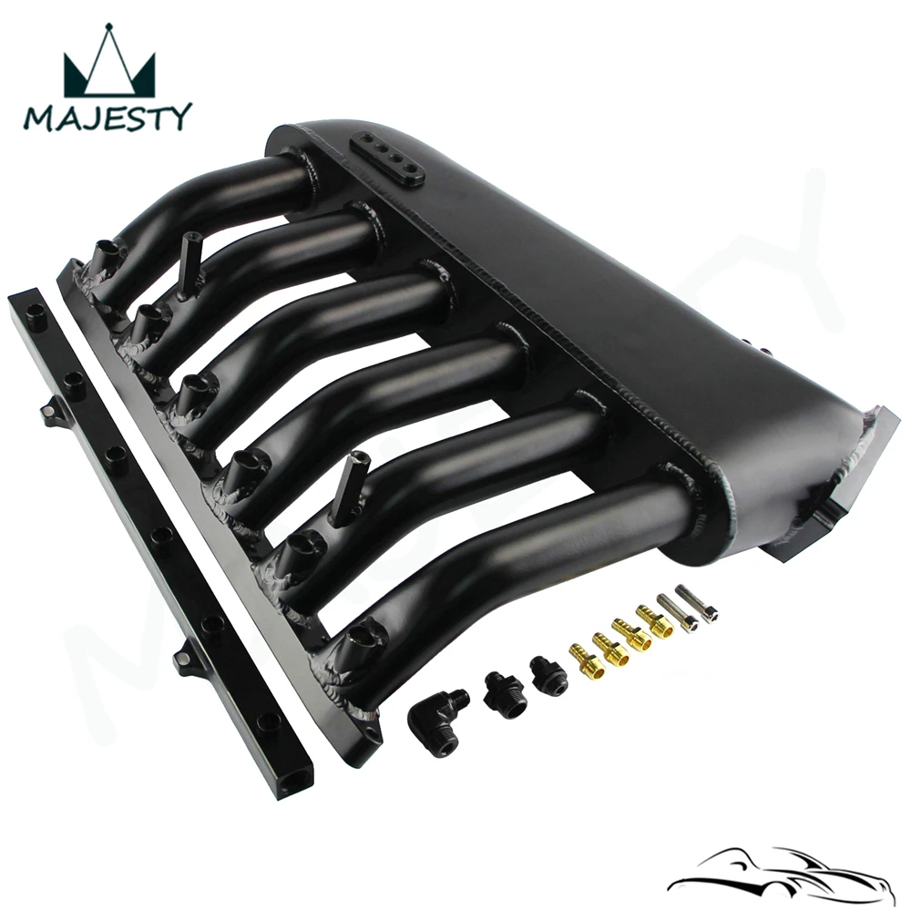 Подходит для впускного коллектора BMW E36 E46 M50 M52 325i 328i 323i M3 Z3 E39 528i черный + топливная
