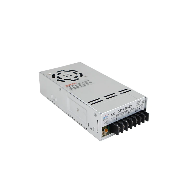 SP-200W 24v AC DC одиночный выход 8.4A PFC переключатель функций источник питания горячая