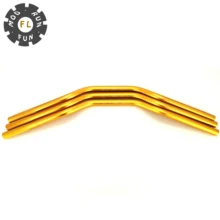 7/8 ''универсальный для rizoma moto rcycle руль 22 мм moto rbike алюминиевый руль ручка бар матовый золотой guidon de moto