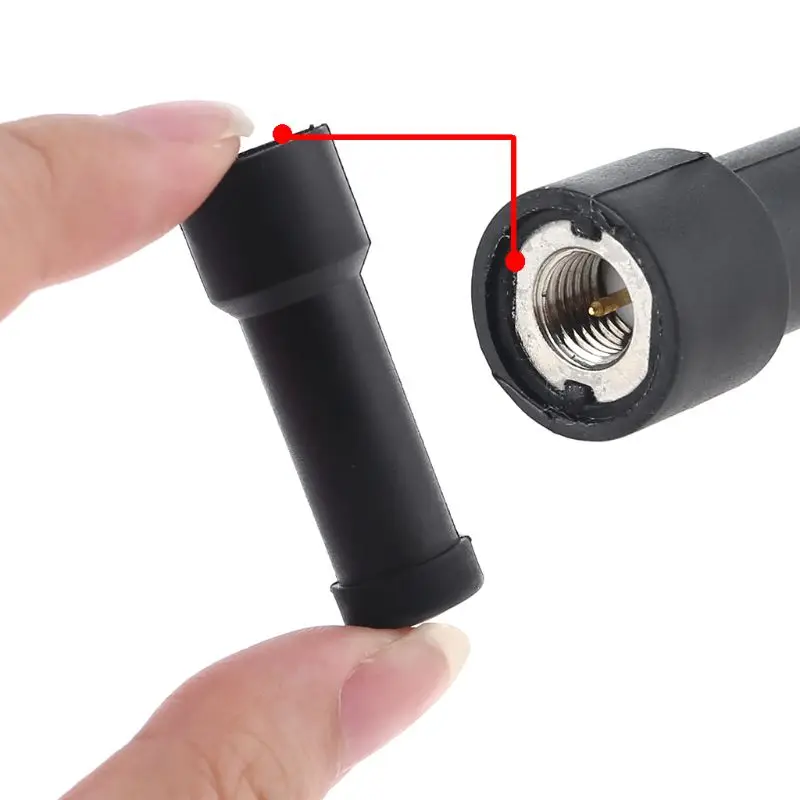 Mini Thumb Antenna SMA Male Aerial for Walkie Talkie YAESU Vertex VX-3R VX-6R Mini Antenna