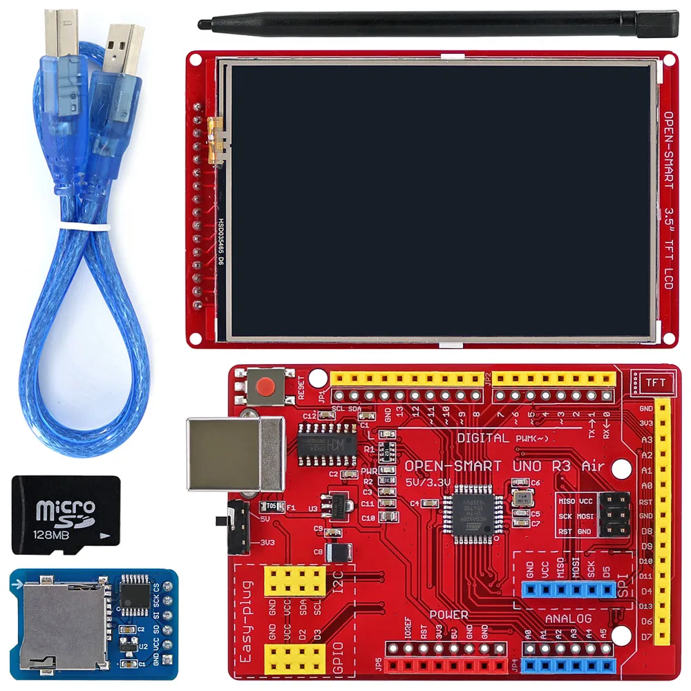 OPEN SMART 3 5 дюймовый 480*320 TFT LCD сенсорный экран модульный комплект с простой