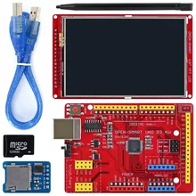 Kit de módulo de abertura inteligente, tela lcd de 3.5 polegadas 480*320 tft com plug fácil uno placa aérea r3 para arduino uno r3/nano