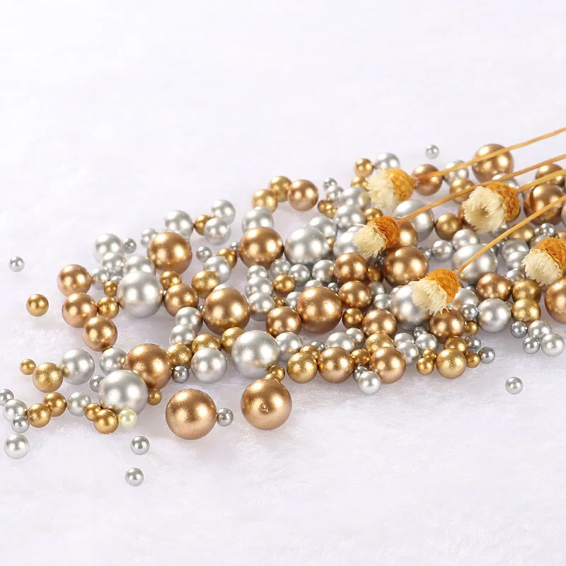 Mix Size 3-8mm Colorful No Hole Round ABS Imitation Pearls Beads For Jewelry Making Handmade DIY Necklace Bracelet Accessories | Украшения