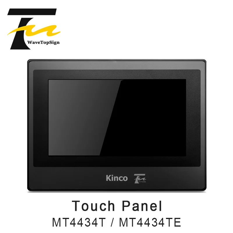 Tela de Toque Interface da Máquina Wavetopsign Kinco 7 Polegada 800*480 Ethernet 1 Usb Host Nova Humana Mt4434t Mt4434te Hmi