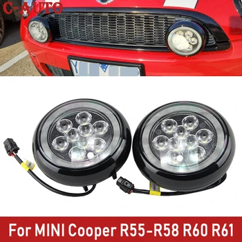 

C-Auto Car Rally Lights LED DRL Angel Eyes Fog Light Daytime Running Driving Lamp For MINI Cooper R55 R56 R57 R58 R60 R61