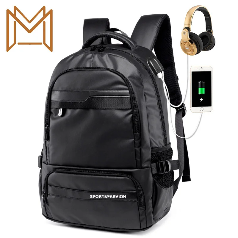 

Man Backpack Both Shoulders Student Bag Male Trend Oxford Cloth Travelling Bag Youth Both Shoulders Package