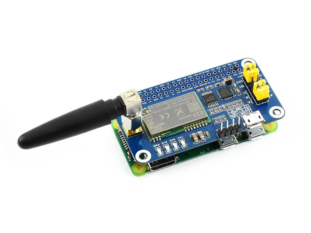 Шляпа LoRa Waveshare SX1262 для Raspberry Pi широкополосная модуляция спектра частотный
