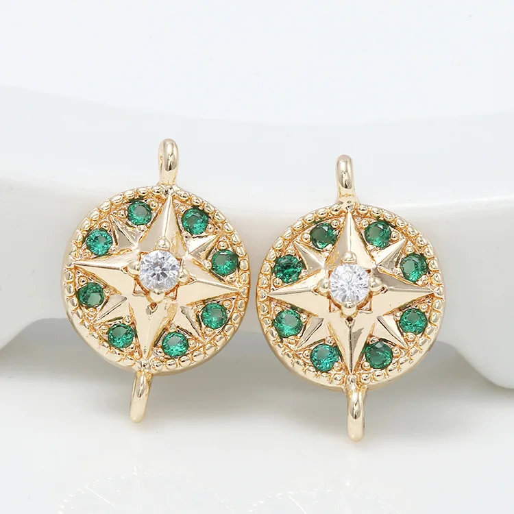 テイチク　ペアマイク　ゴールド　シルバー Iced Out Zircon Hip Hop Stud Earrings for Men Women Gold