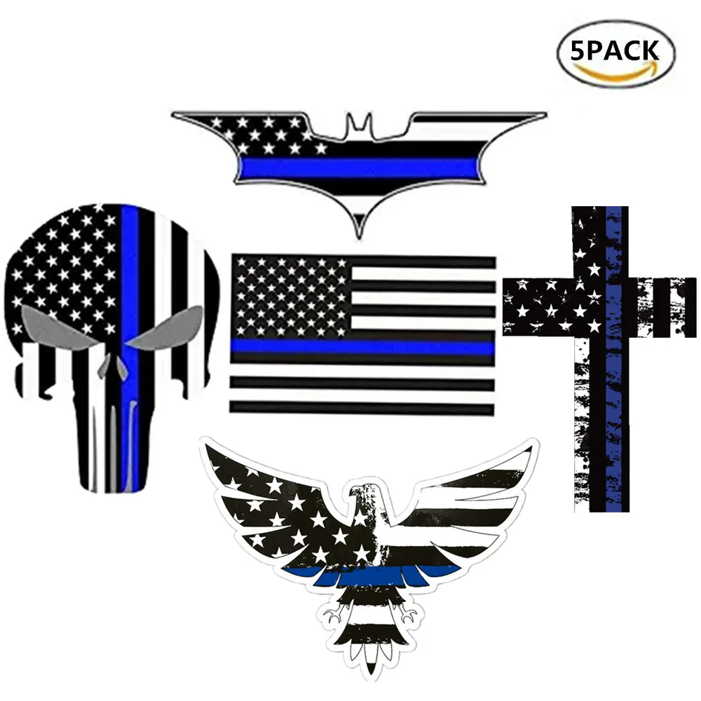 USA EAGLE WITH US FLAG HELMET STICKER HARD HAT STICKER ROUND LAPTOP STICKER 