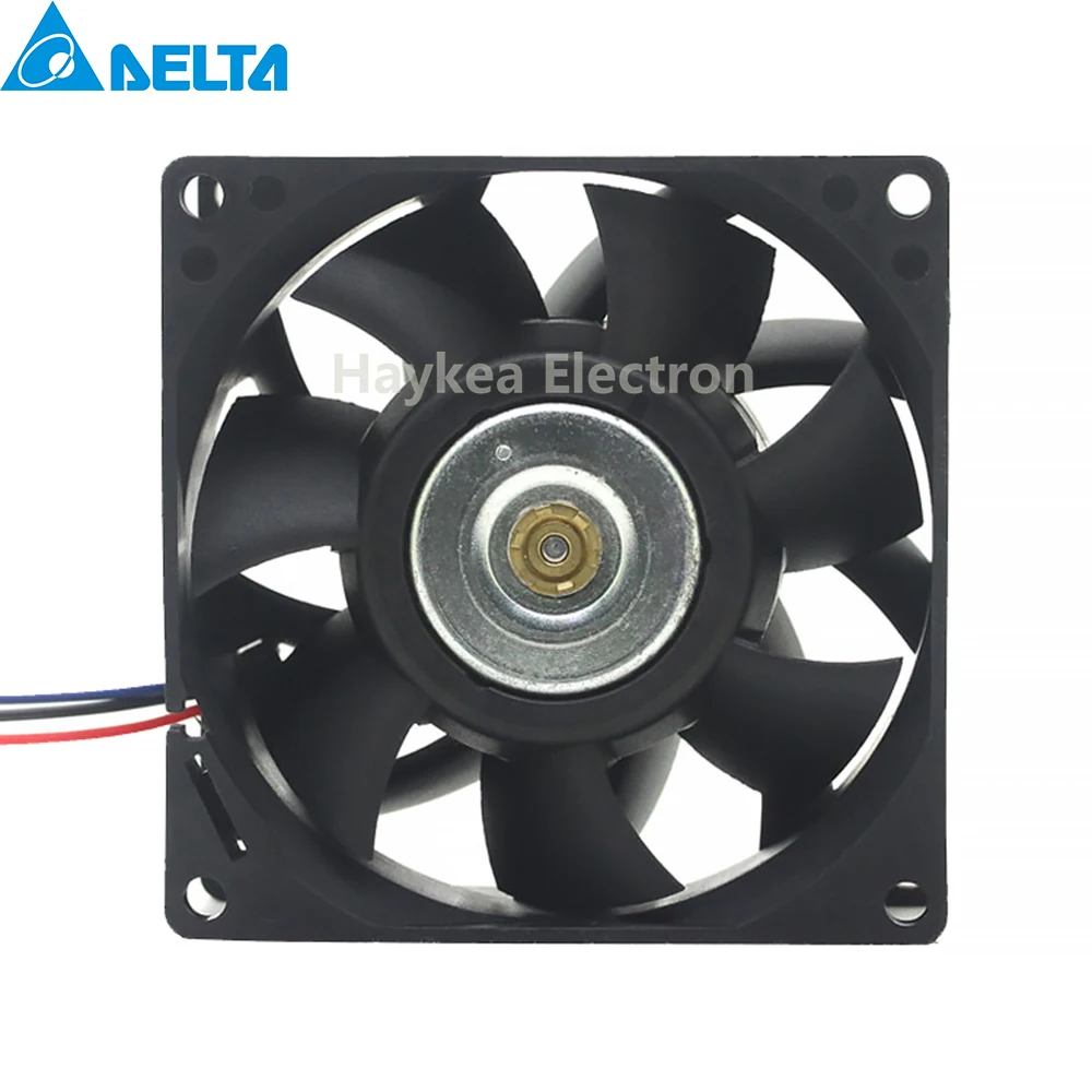 for delta FFB0824VHE high speed 8038 DC 80X80X38mm 3 PIN DC 24V 0 36A cooling fan 4