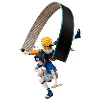 

Anime NARUTO Uchiha Sasuke Uzumaki Naruto Battle Boxed PVC Action Figure Collection Model Toys B11